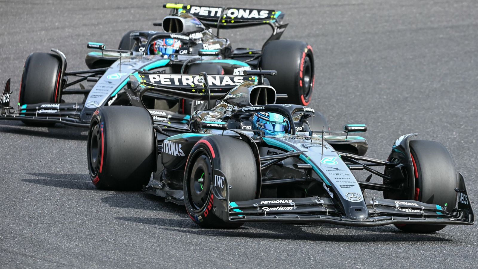 Bahrain GP: Mercedes drivers George Russell and Kimi Antonelli hit with one-place grid penalty for qualifying breach | F1 News